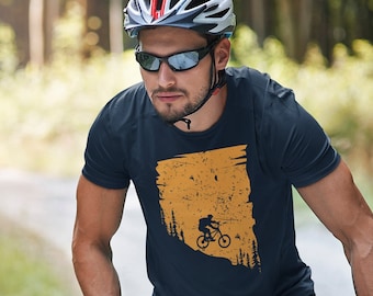 Descente - T-shirt bio bio | chemise de vélo | T-shirt vélo | VTT | VTT | Cadeau