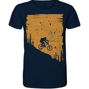 Downhill Organic Bio T-Shirt Fahrrad Shirt Bike T-Shirt Mountain-Bike MTB Geschenk Bild 8