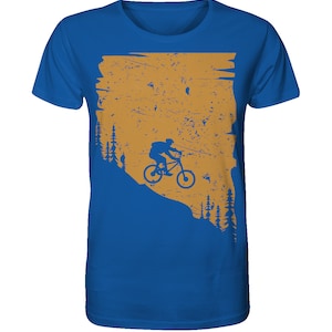 Downhill Organic Bio T-Shirt Fahrrad Shirt Bike T-Shirt Mountain-Bike MTB Geschenk Bild 9