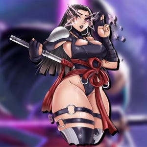 Psylocke Vengeance Sticker