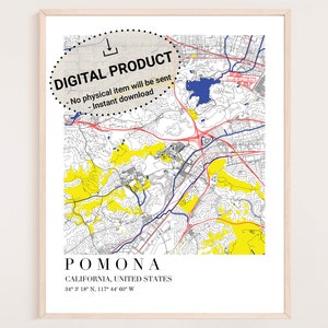 Pomona map California, Pomona map pdf, Street map of Pomona ca, Cal Poly Pomona mmap, Cal Poly Pomona surrounding area, Pomona calif map