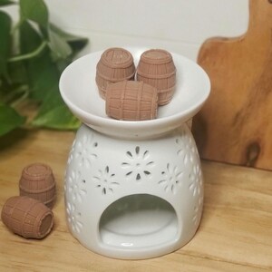 Whiskey Barrel Wax Melts | Shaped Realistic Wax Melts | Highly Scented Soy | Home Décor | Housewarming | Gift | Stocking Stuffer
