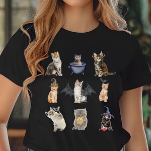 Cute Halloween Cats png, Meowloween Cats Ghost Cat Sublimation, Halloween Digital Design, Spooky Cats png, Cat Lover gift, Spooky Cat Season