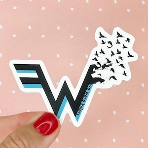 Weezer Logo 3&quot; Vinyl Sticker