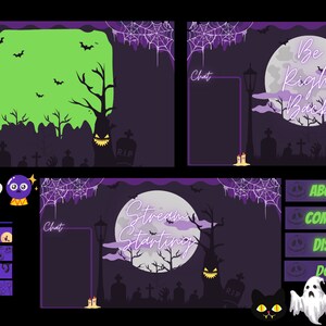 Twitch Halloween Overlay