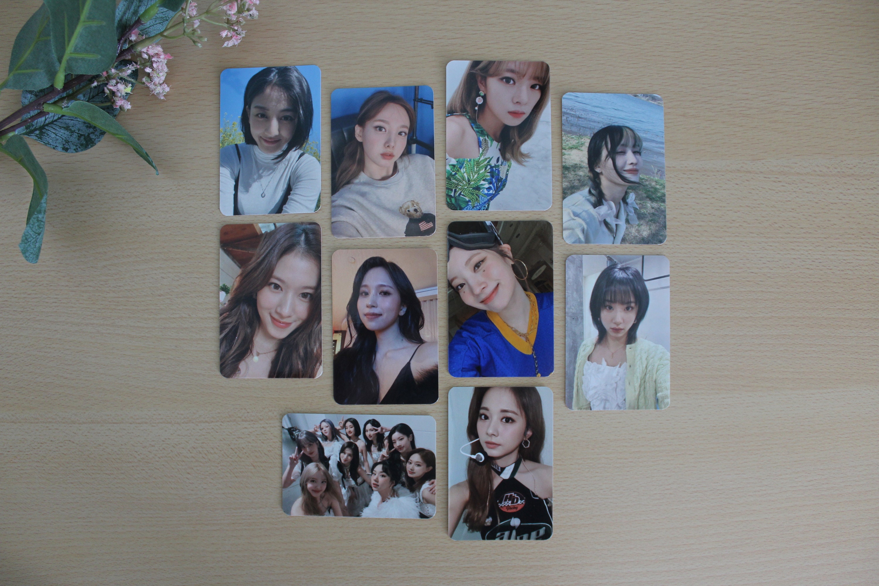 Twice Scientist Formula of Love Kpop Photocard Stickers 