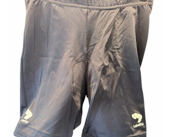 Vintage Bellwether Gepolsterte Bike Shorts San Francisco Made USA Sz S Schwarz Radfahren