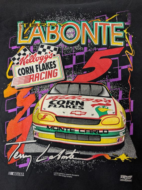 Vtg 96 Labonte NASCAR Kellogs Corn Flakes Racing … - image 3