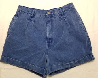 Vintage 90's Vintage Jean shorts Stefano World Wide 30" Indigo Wash