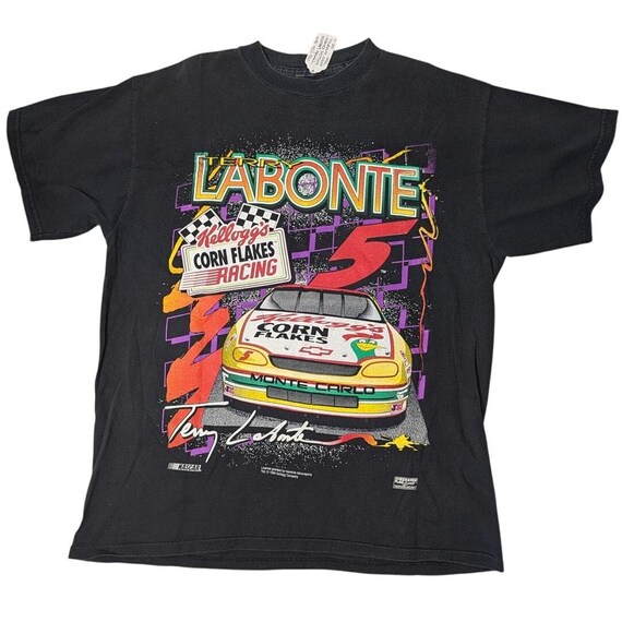 Vtg 96 Labonte NASCAR Kellogs Corn Flakes Racing … - image 1
