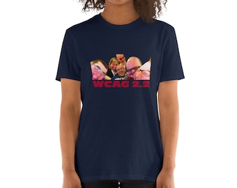 WCAG 2.2 Party People - Short-Sleeve Unisex T-Shirt
