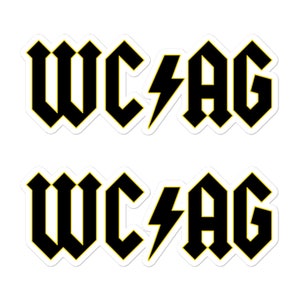 WCAG - Pegatinas sin burbujas