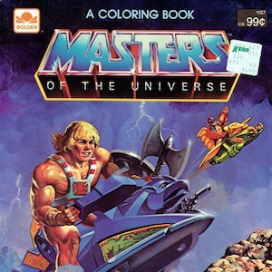 Masters of the Universe 1982 Libro para colorear PDF DIGIFILE