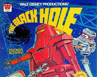 The Black Hole Sticker Activity Book 1979 PDF DIGIFILE