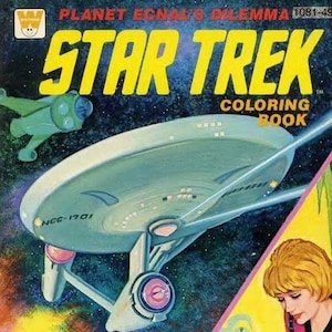 Star Trek Planet Ecnals Dilemma Coloring Book 1979 PDF DIGIFILE