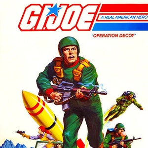 GI Joe Operation Decoy Giant Coloring Book 1983 PDF DIGIFILE