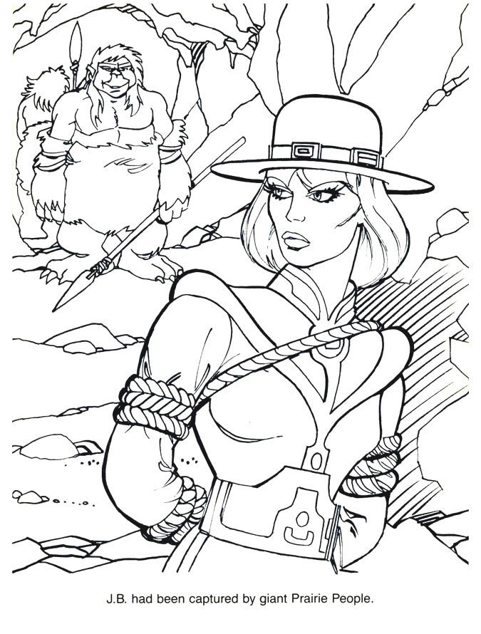 Bravestarr Operation Time Trip Coloring Book 1987 PDF DIGIFILE - Etsy