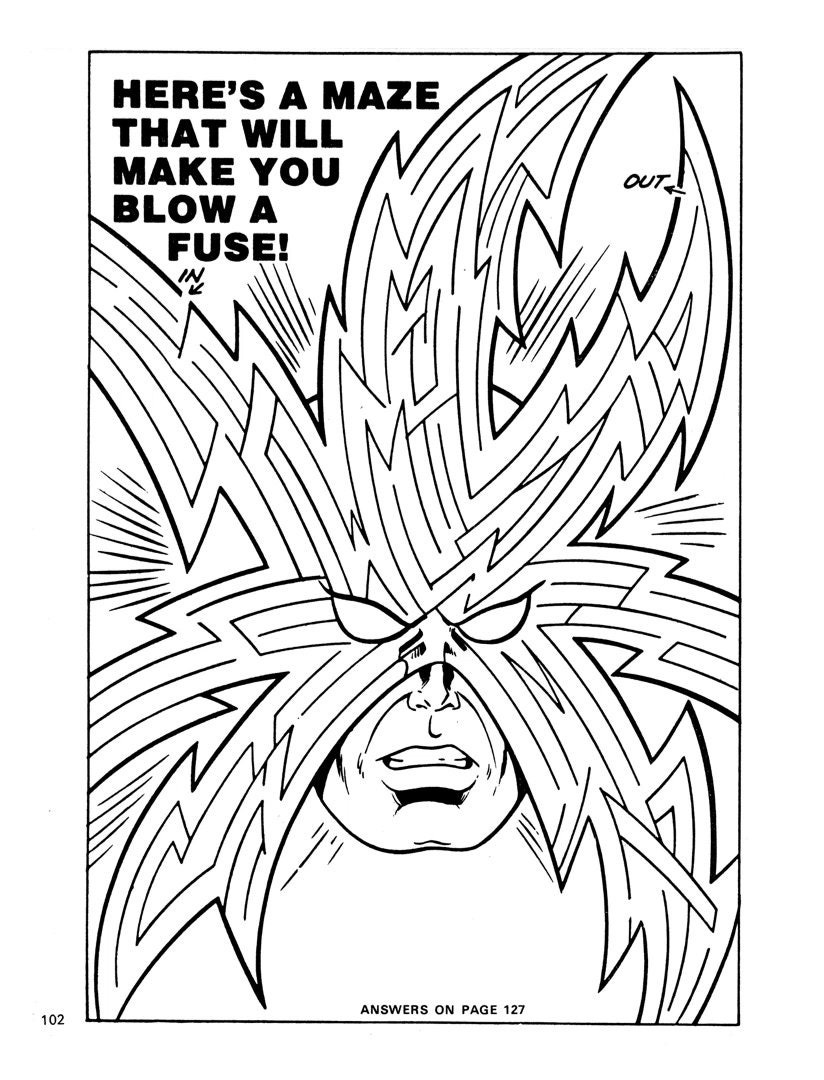 The Incredible Hulk Activity Book 1981 PDF DIGIFILE - Etsy