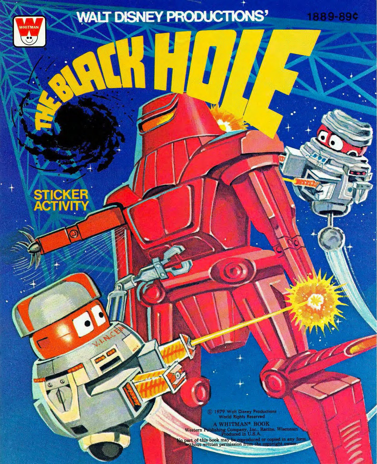 The Black Hole Sticker Activity Book 1979 PDF DIGIFILE - Etsy