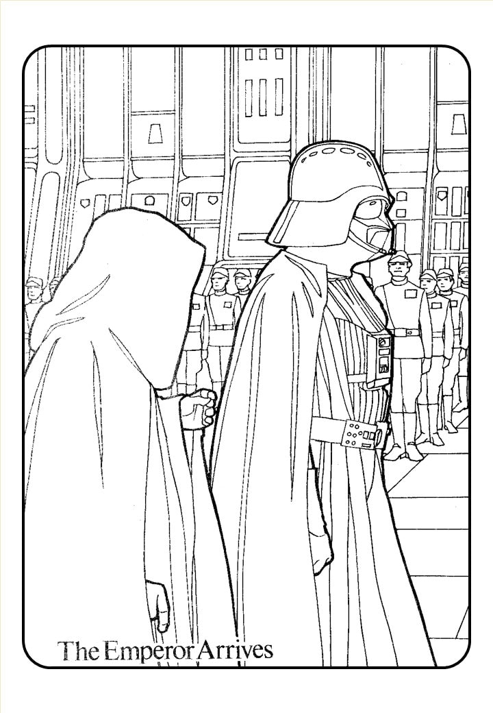 STAR WARS RETURN OF THE JEDI 塗り絵2冊セット ① Star Wars Return of the Jedi Coloring Book 19350 1984 PDF