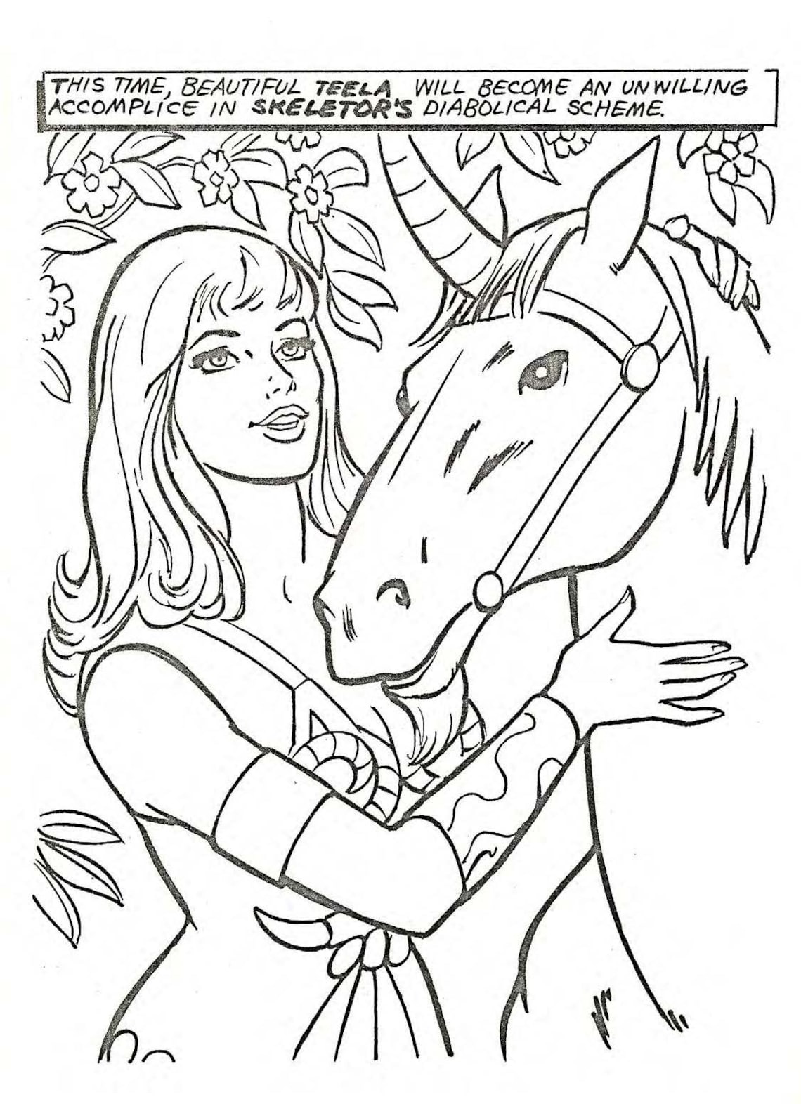 Masters of the Universe 1982 Coloring Book PDF DIGIFILE - Etsy