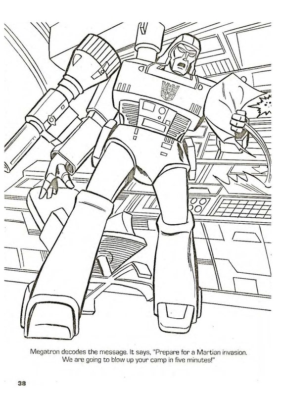 Shockwave Transformer Coloring Pages