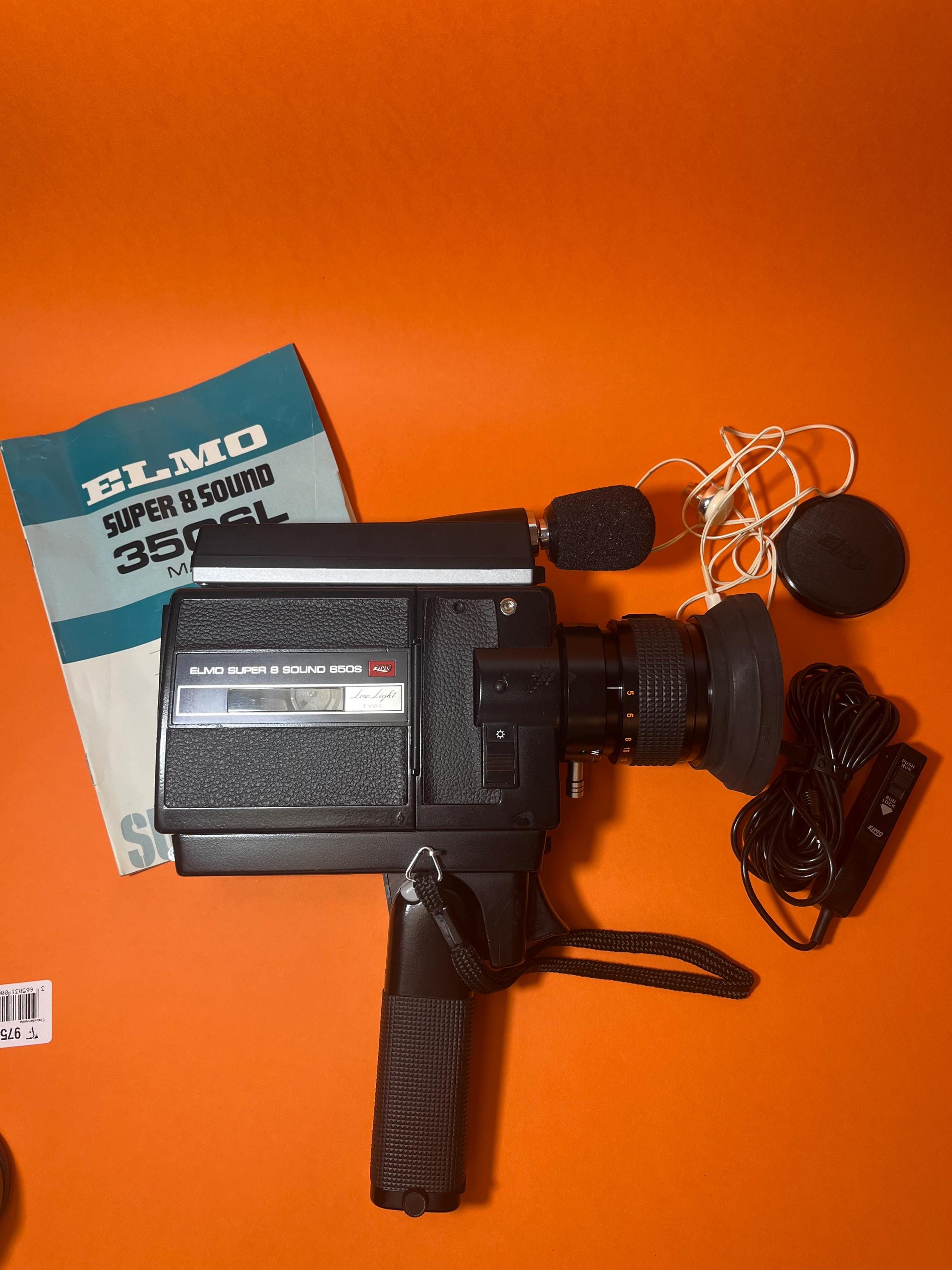 Elmo 650S Sound Super 8 Video Camera - Tested - Etsy