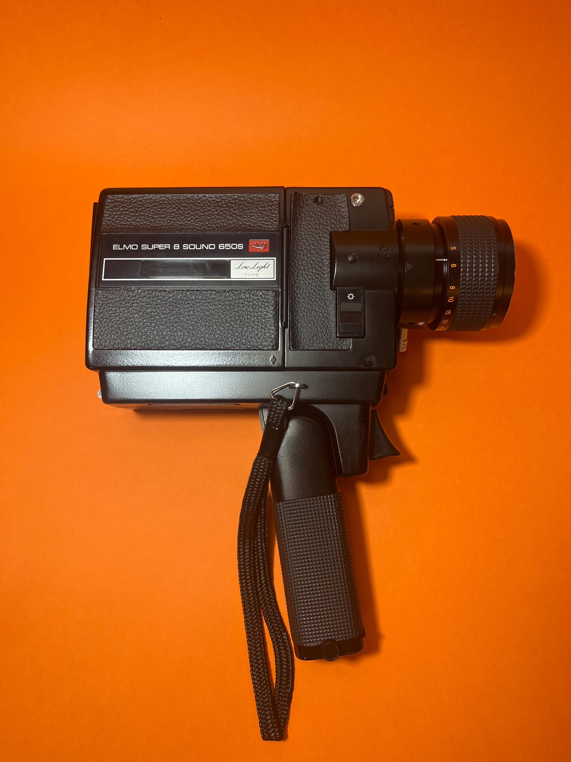 Elmo 650S Sound Super 8 Video Camera - Tested - Etsy