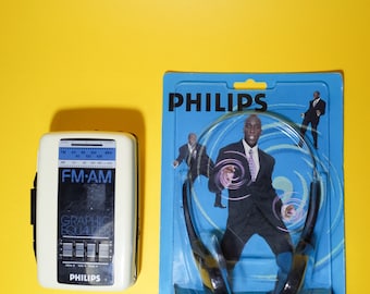Baladeur Amstrad Walkman + Enregistreur – Neuf Sous Blister – Cassette Portable