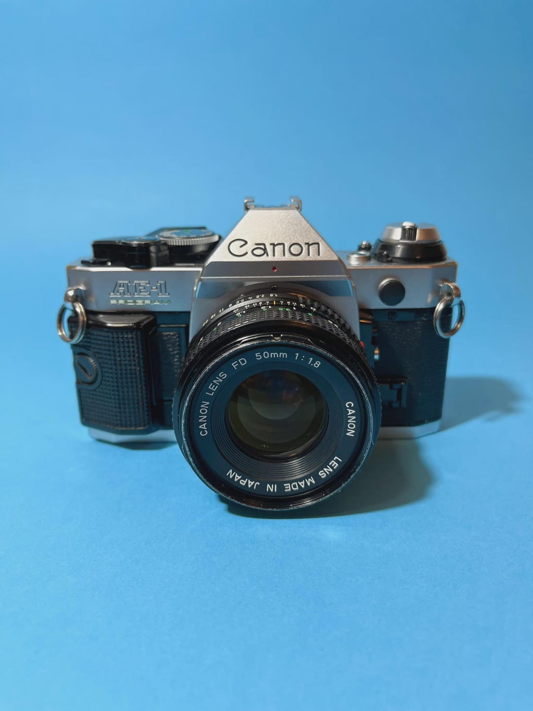 Canon AE-1 Program Camera + Canon 50mm FD 1.8 Lens - Etsy