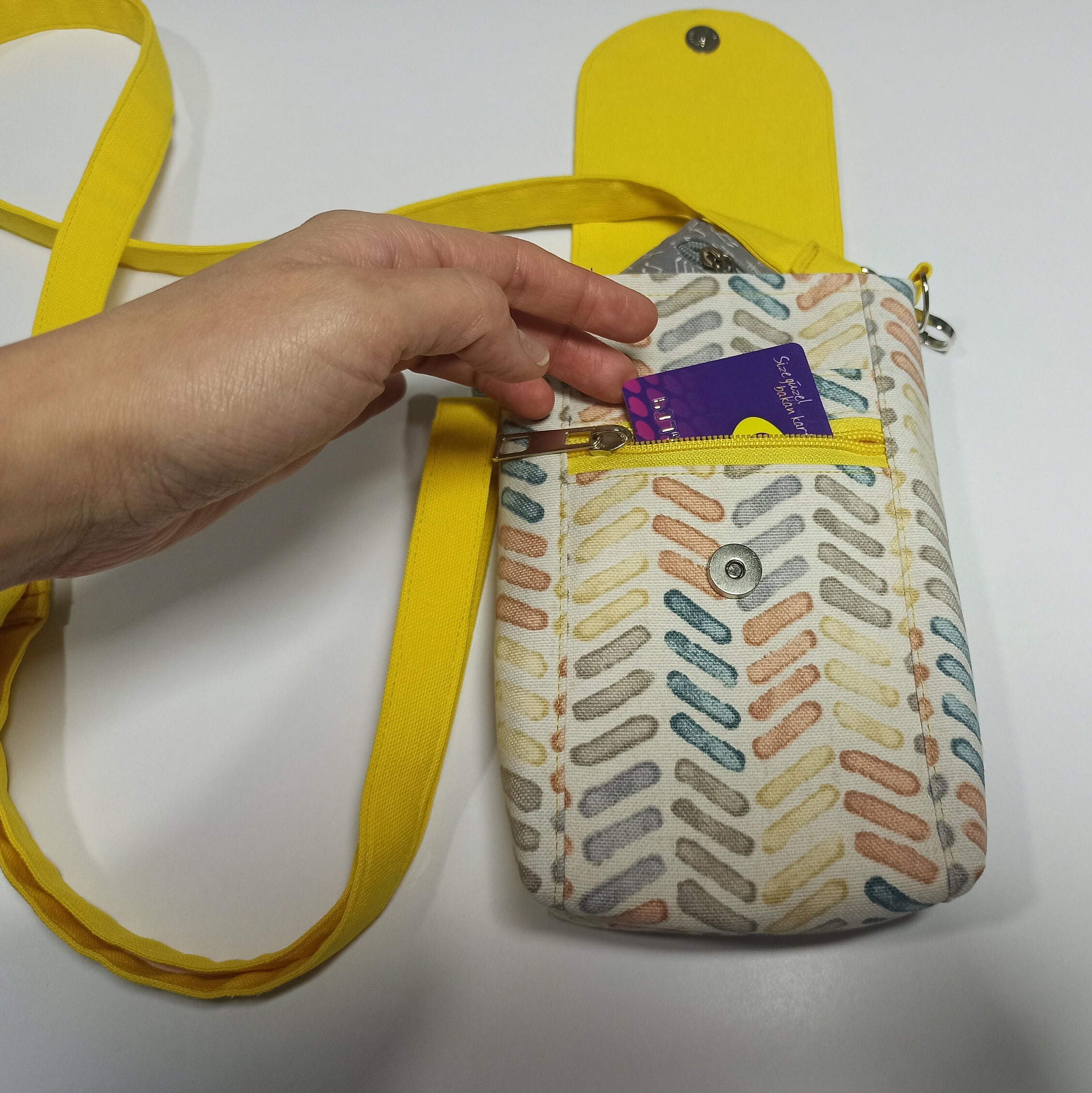 Small Crossbody Phone Bag PDF Sewing Pattern With Youtube Etsy Australia