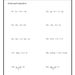 Practice Two-step Algebra Equations With Step by Step Solutions - Etsy