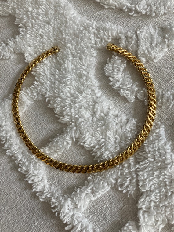 Chanel 19S XL CC CHOKER Golden Metal ref.613338 - Joli Closet