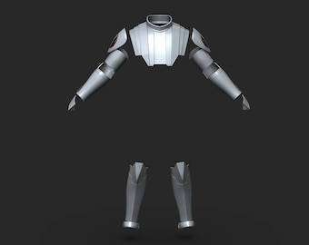 Rohdruck Obi-Wan Rüstung Kit