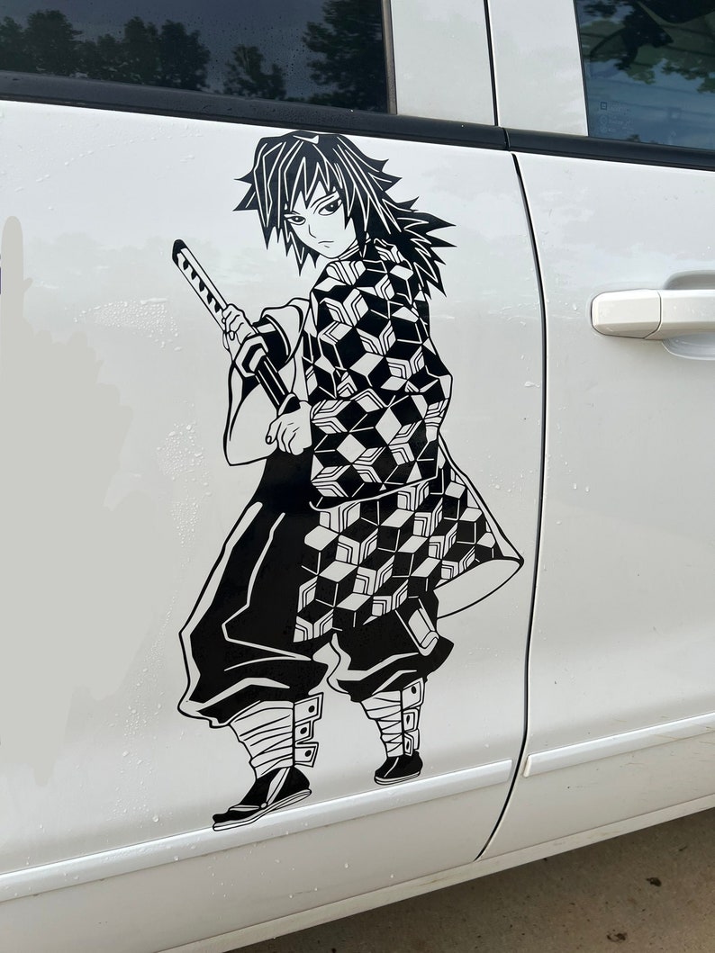 Anime Large Car Graphic Decal Vinyl Car Truck Wall Decals Etsy