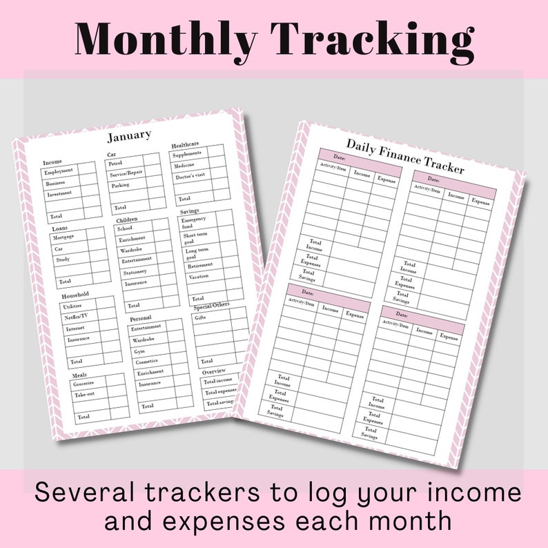 budget-planner-printable-budget-template-monthly-budget-etsy