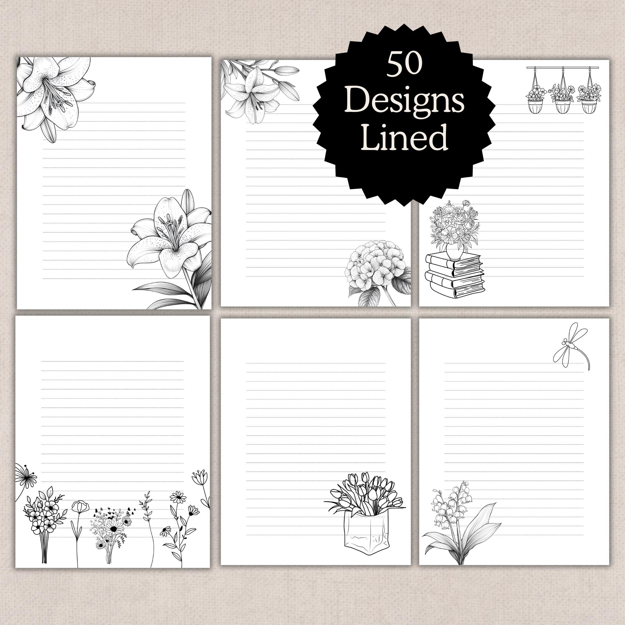 Fancy Letter Writing Paper Printable