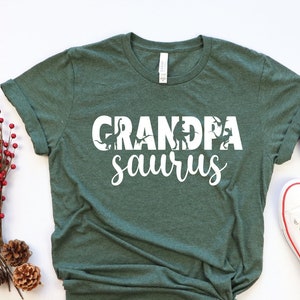 Grandpa T Shirt, Grandpa Saurus Shirt, Grandpa Dinosaur T Shirt, Grandpa Saurus Tshirt, Grandpa Gift, Family Saurus, Grandpa Birthday Gift,
