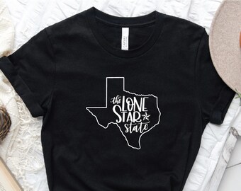 Texas Shirt ,Texas Map Shirt, Texas Home Shirt, Texas State Shirt, Texas Lovers Shirt, Texas Tee, Shirts For Women