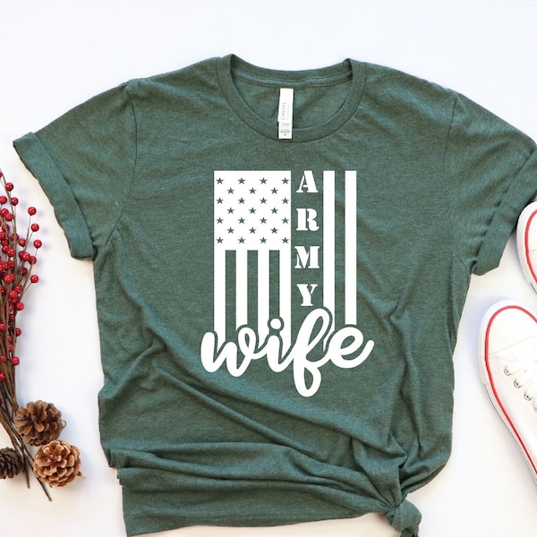 Army Wife Shirt - Etsy