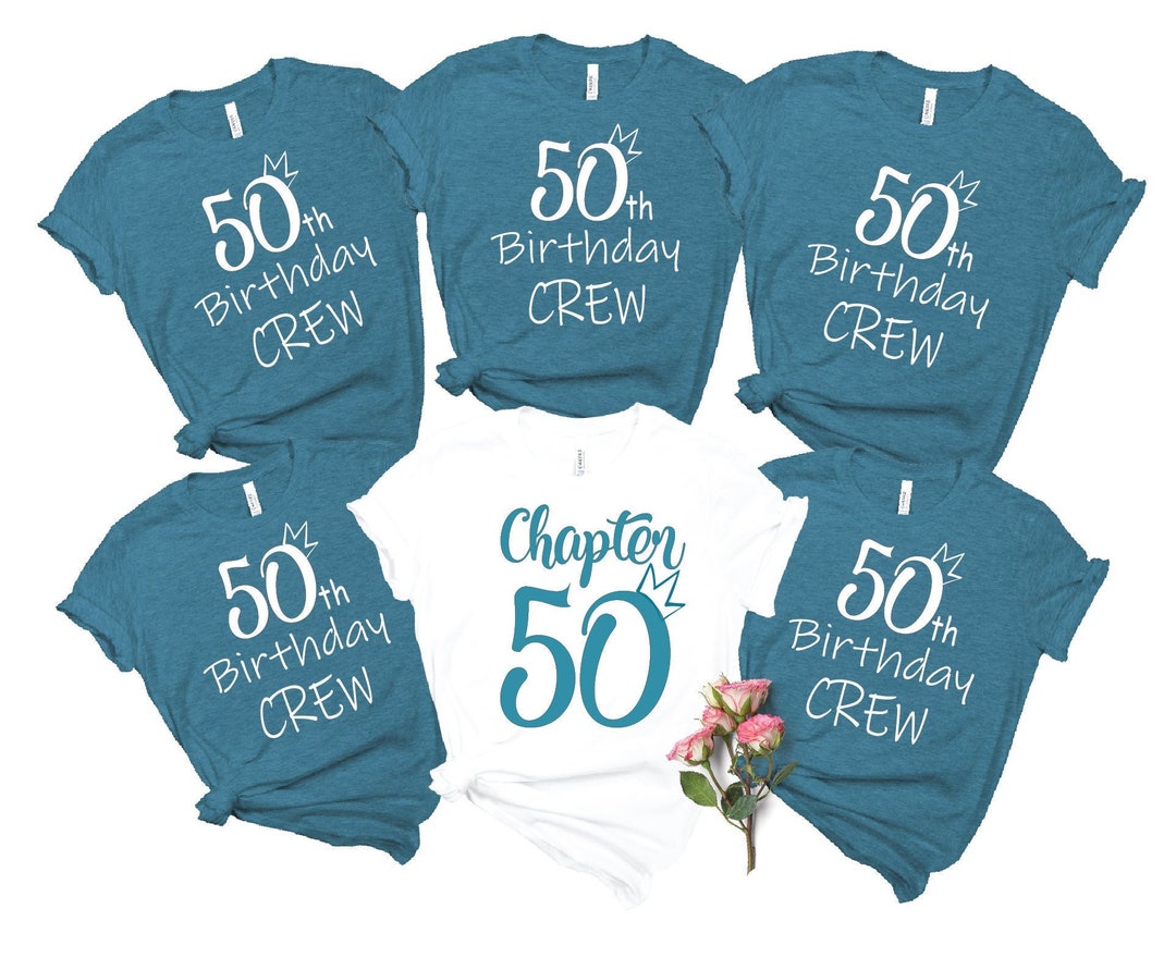 50th Birthday Shirt Chapter 50 Birthday Shirt 50th Birthday - Etsy