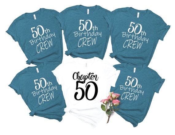 50th Birthday Shirt Chapter 50 Birthday Shirt 50th Birthday - Etsy