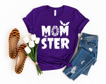 Momster Halloween T,  Shirt, Mom Halloween Shirt, Halloween Shirt For Mom, Funny Halloween Shirt, Halloween Shirt, Halloween Gift