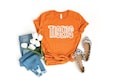 Tiger School Mascot Shirt, Custom Mascot Shirts, School Team Shirt, Favorite Team Shirt, Tiger Team Mascot Shirt, Tigers School Spirit Tees,