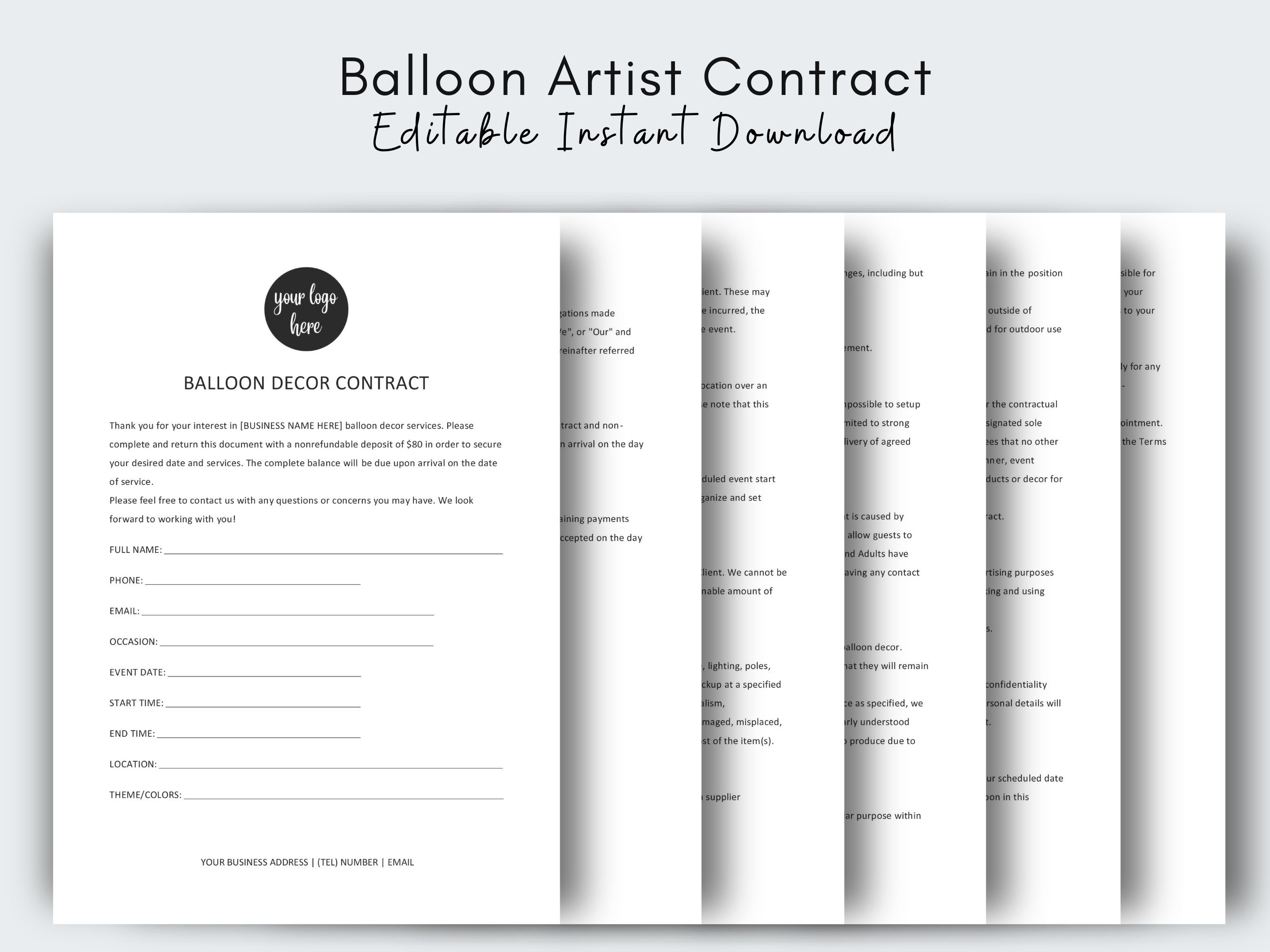 balloon-artist-contract-template-balloon-decor-contract-etsy-uk