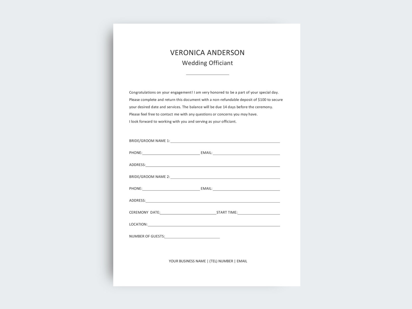 wedding-officiant-contract-template-editable-marriage-etsy-australia