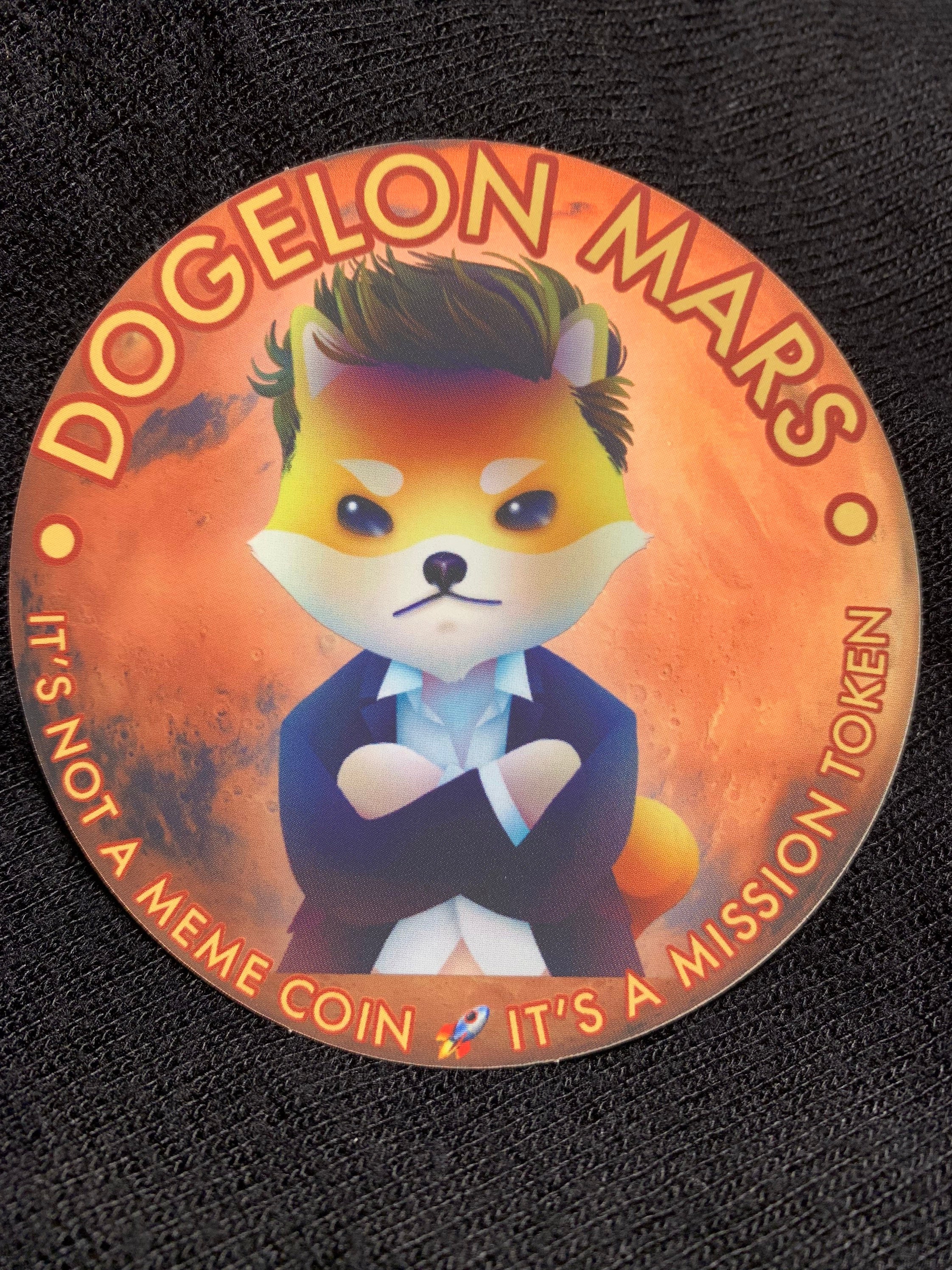 Dogelon Mars Stickers | Crypto Stickers | Doge Coin Stickers | Shiba Inu  Stickers | Meme Coin | Bitcoin | Ethereum - Etsy