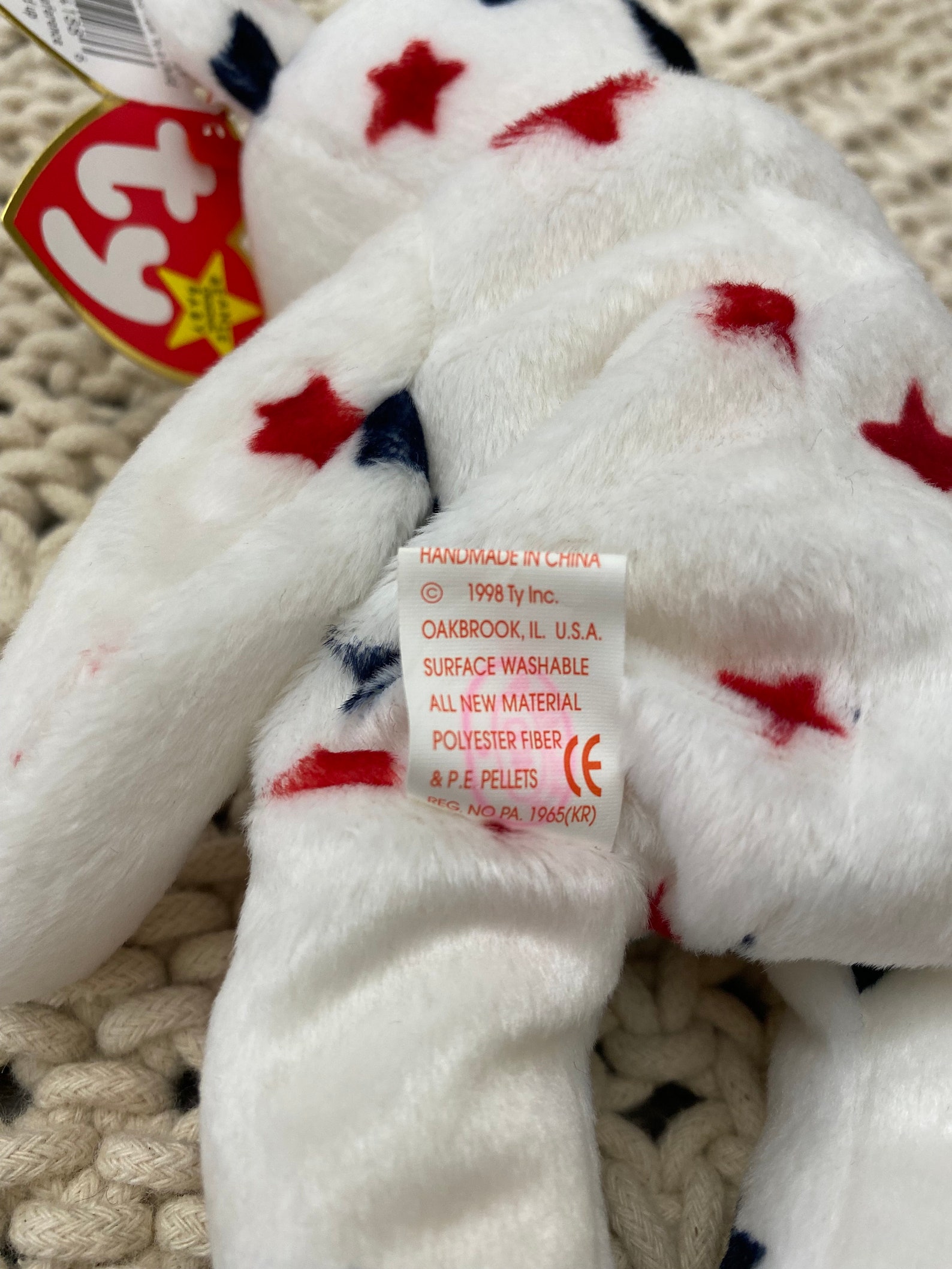 Rare Glory Beanie Baby With Errors on Tags Etsy