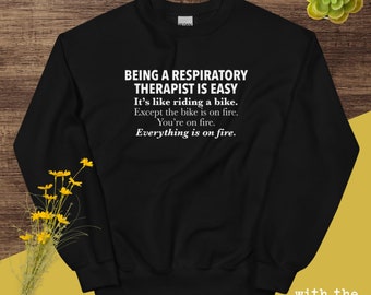 Respiratory Therapist, everything is fine, icu nurse, cardiovascular surgery, CVICU, plus size, gift for nurses