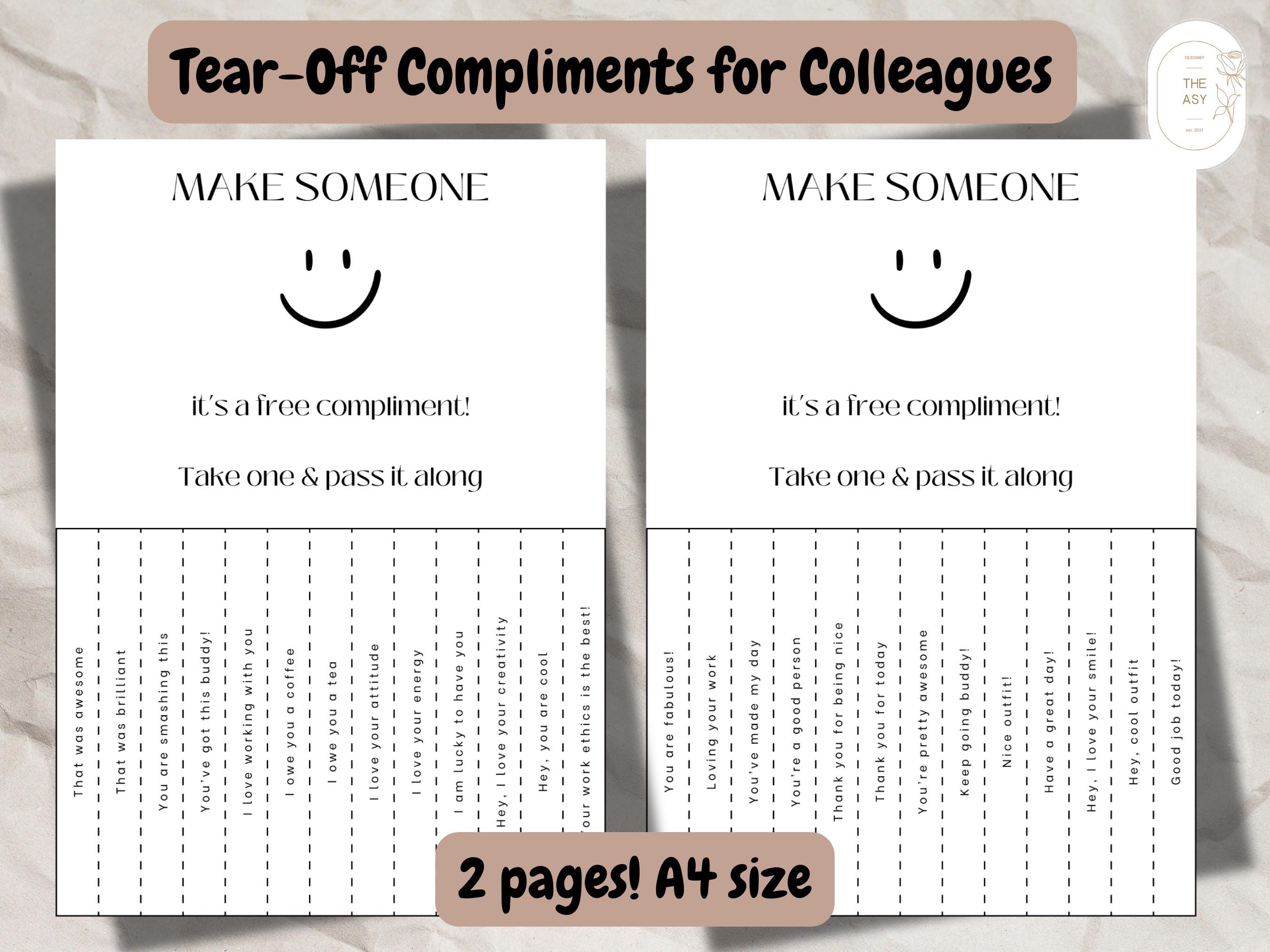 Compliment slip - Etsy België, image size:2700x2025